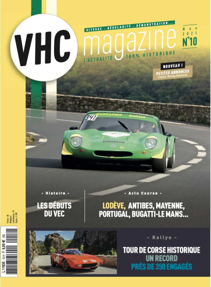 VHC Magazine N°10 Novembre 2021 Dossier: Course de côte de Lodève | VHC Magazine N°10 |