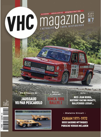 VHC Magazine N°7 Aout 2021 Dossier: Simca 1000 Rallye 2 | VHC Magazine N°7 |