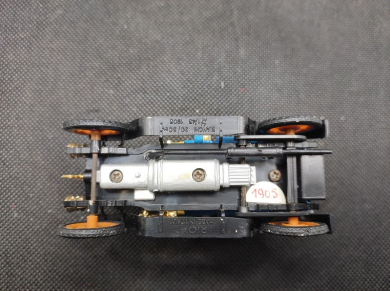 LANDAULET BIANCHI 20 30CV 1905 - RIO - N° R 28 - 1/43 | Landaulet Bianchi 20 30CV de 1905 -R28 |