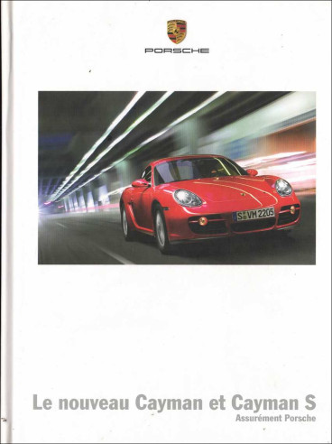 Catalogue PORSCHE CAYMAN et CAYMAN S (05/2006) Français | PORS236 - Ref: WVK 306 830 07 F/WW |