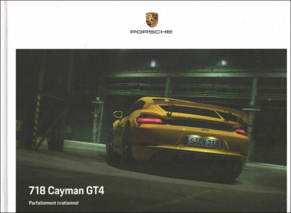Catalogue PORSCHE 718 CAYMAN GT4 (09/2020) Français | PORS243 - Ref: WSLN 210 100 083 0  FR/WW |