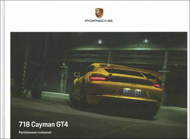 Catalogue PORSCHE 718 CAYMAN GT4 (09/2020) Français | PORS243 - Ref: WSLN 210 100 083 0  FR/WW |