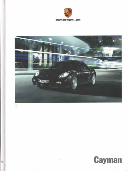 Catalogue PORSCHE CAYMAN et CAYMAN S (01/2011) Français | PORS249 - Ref: WSLI 120 100 023 0 FR/WW |