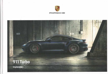 Catalogue PORSCHE 911-992 TURBO et TURBO S (07/2020) Français | PORS250 - Ref: WSLK 200 100 023 0 FR/WW |