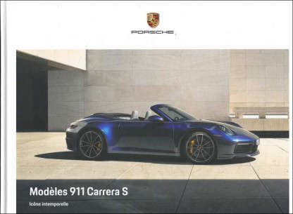 Catalogue PORSCHE 911 CARRERA S et 4S (01/2019) Français | PORS254 - Ref: WSLC 200 100 043 0 FR/WW |