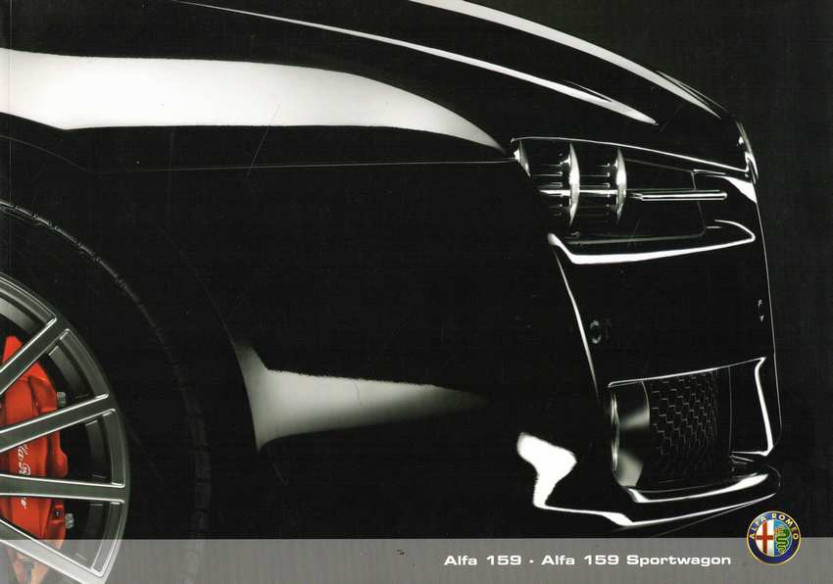 Brochure ALFA ROMEO 159 et 159 SPORTWAGEN (05/2008) Français | ALF35 - Ref: 04.9.4961.38-S |