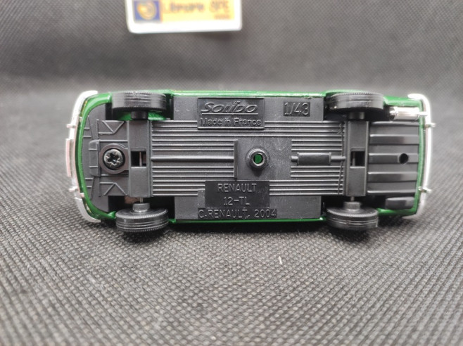 RENAULT 12 TL - SOLIDO - N° 6 - 1/43 | Renault 12 TL Verte - 6 |