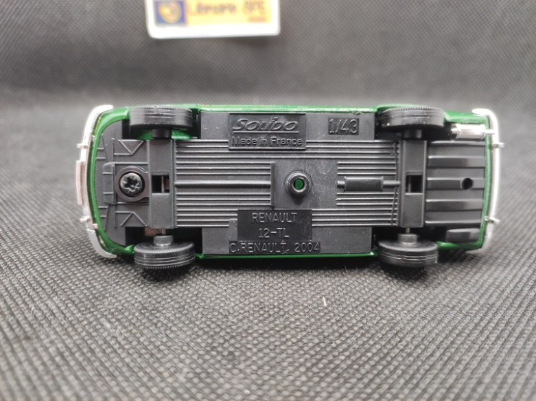 RENAULT 12 TL - SOLIDO - N° 6 - 1/43 | Renault 12 TL Verte - 6 |