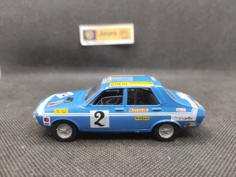 RENAULT 12 GORDINI N°2 COUPE 1972 - SOLIDO - 1/43 | Renault 12 Gordini coupe 1972 |