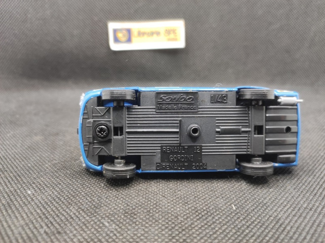 RENAULT 12 GORDINI N°2 COUPE 1972 - SOLIDO - 1/43 | Renault 12 Gordini coupe 1972 |