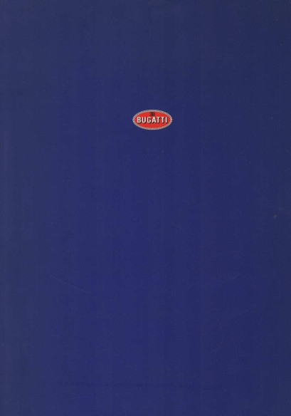 Brochure BUGATTI EB118 (Français) | BUG01 - Ref: 899/1190.32.46 |
