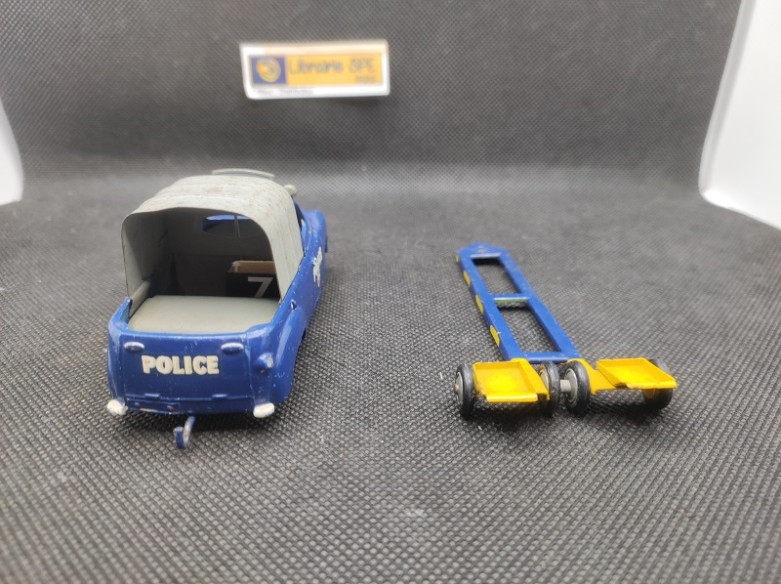 RENAULT COLORALE CHARIOT POLICE " ZONE BLEUE"- C.I.J - N° 3/65 - 1/43 | Renault Colorale Chariot Police " Zone Bleue " - 3.65 |