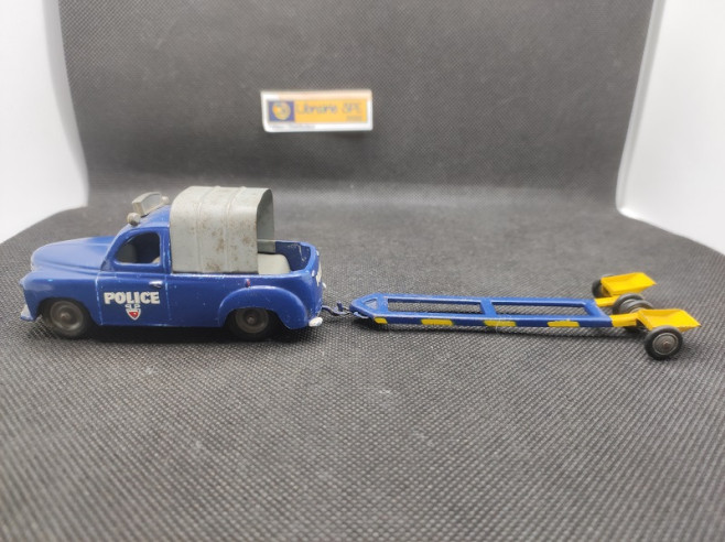 RENAULT COLORALE CHARIOT POLICE " ZONE BLEUE"- C.I.J - N° 3/65 - 1/43 | Renault Colorale Chariot Police " Zone Bleue " - 3.65 |