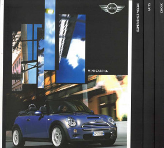 Catalogue MINI CABRIO (2005) Français | MINI033 - Ref: 5 11 050 047 63(L) 2 2005 VM |