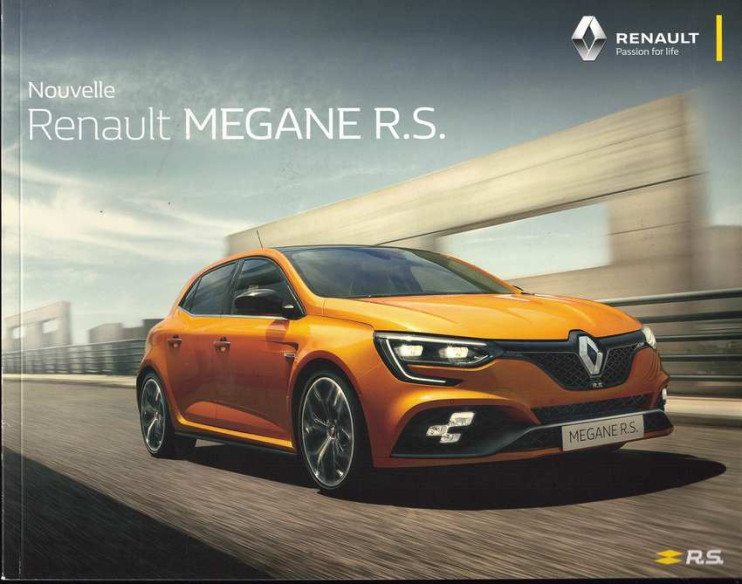 Brochure MEGANE RS (2018) Français | REN31 - Ref: 77 11 757 765 FR |