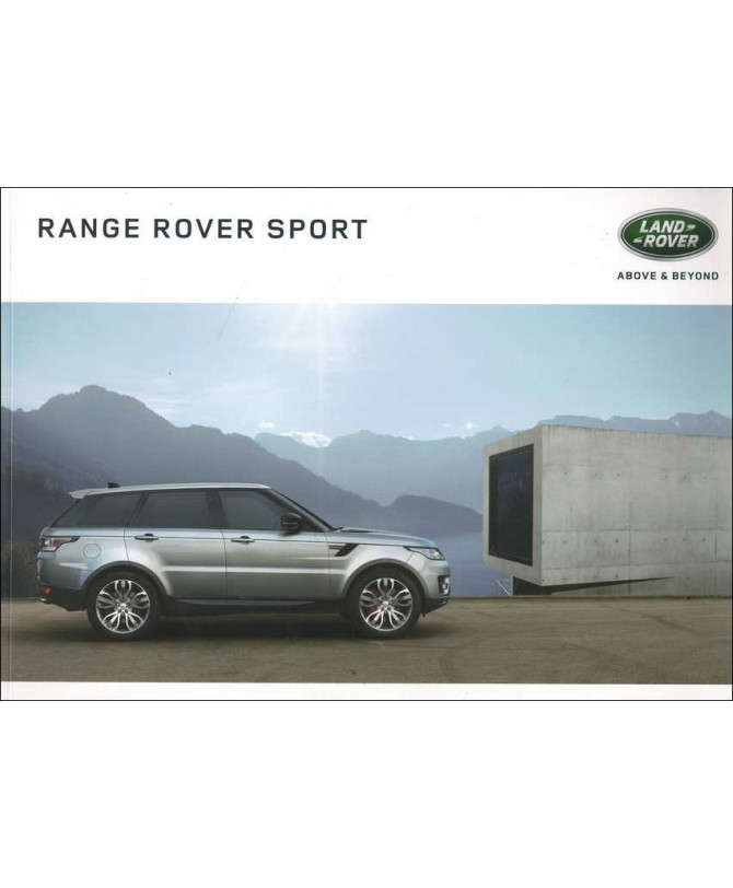 Catalogue RANGE ROVER SPORT (2016) | RAN7 - Ref: LRML 5267/16 |