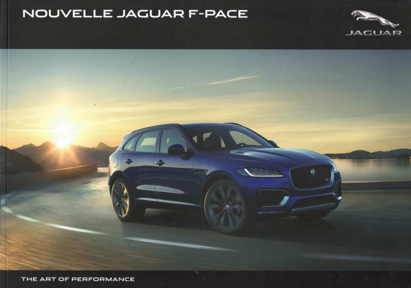 Catalogue JAGUAR F-PACE (2015) Français | JAG40 - Ref: JLM/32/02/88/1015 |