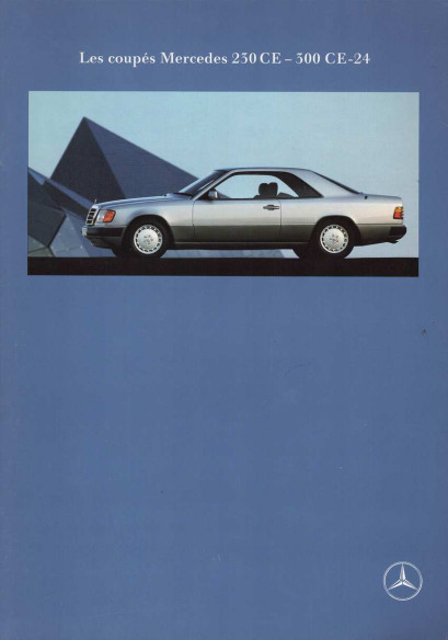 Catalogue MERCEDES 230CE, 300CE et CE-24 (1990) Français | MER238 - Ref: MKP 6701.0403.03-00/0190 |