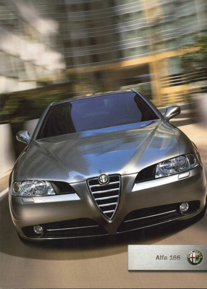 Brochure ALFA ROMEO 166 (05/2004) Français | ALF37 - Ref: 04.9.1062.38-S-05/2004 |