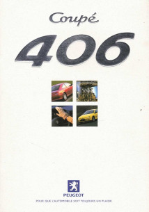 Brochure PEUGEOT 406 COUPE (1999) Français | PEU69 - Ref: 1 E 9922/4-99 |