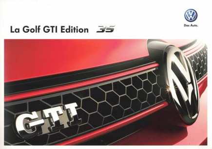 Brochure VOLKSWAGEN GOLF GTI Edition 35 (2012) | VW48 - Ref: Edition 35 |