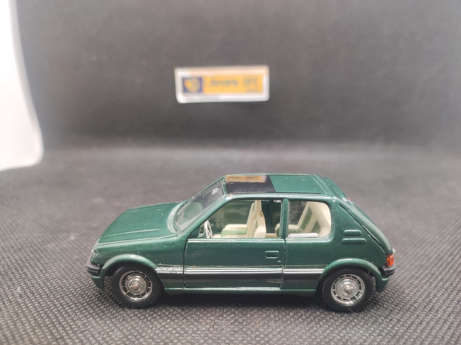 PEUGEOT 205 ROLLAND GARROS - SOLIDO - N° 1508 - 1/43 | Peugeot 205 Rolland Garros - 1508 |