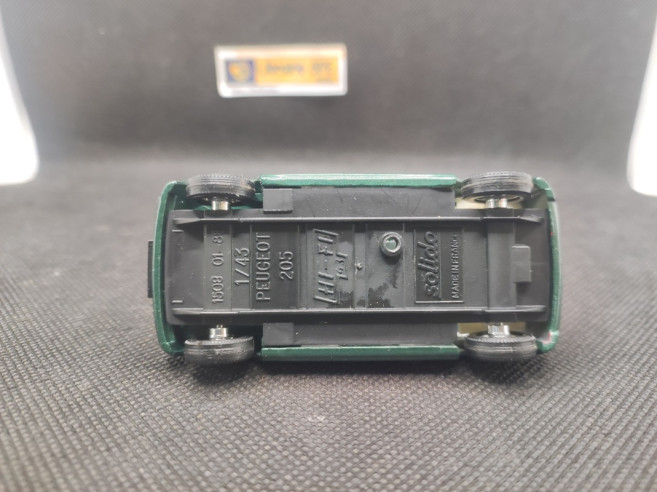PEUGEOT 205 ROLLAND GARROS - SOLIDO - N° 1508 - 1/43 | Peugeot 205 Rolland Garros - 1508 |