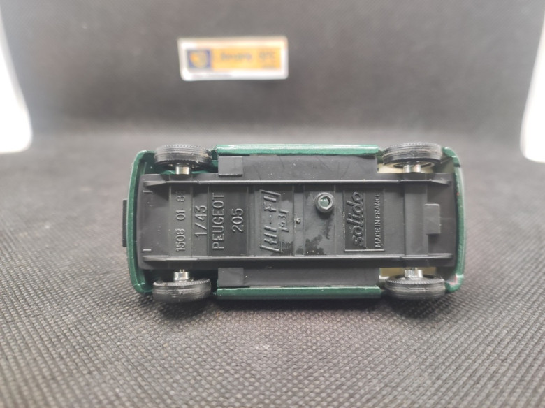 PEUGEOT 205 ROLLAND GARROS - SOLIDO - N° 1508 - 1/43 | Peugeot 205 Rolland Garros - 1508 |