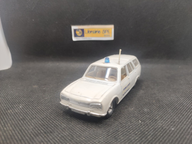 PEUGEOT 504 BREAK AMBULANCE - SOLIDO - N° 23 - 1/43 | Peugeot 504 Break Ambulance - 23 |
