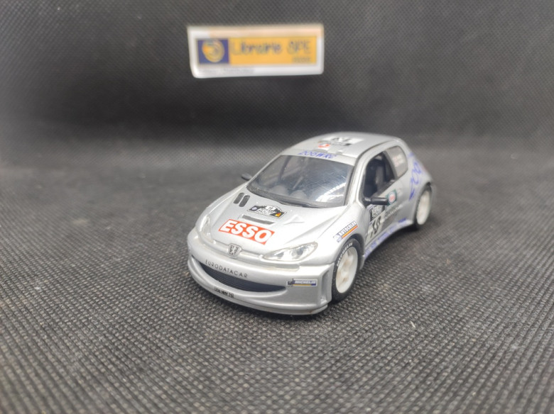 PEUGEOT 206 WRC TOUR DE CORSE 2000 - SOLIDO - N° 1530 - 1/43 | Peugeot 206 WRC Tour de Corse 2000 - 1530 |