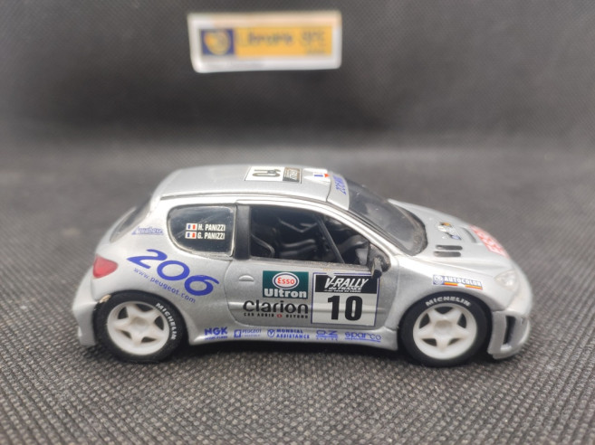 PEUGEOT 206 WRC TOUR DE CORSE 2000 - SOLIDO - N° 1530 - 1/43 | Peugeot 206 WRC Tour de Corse 2000 - 1530 |