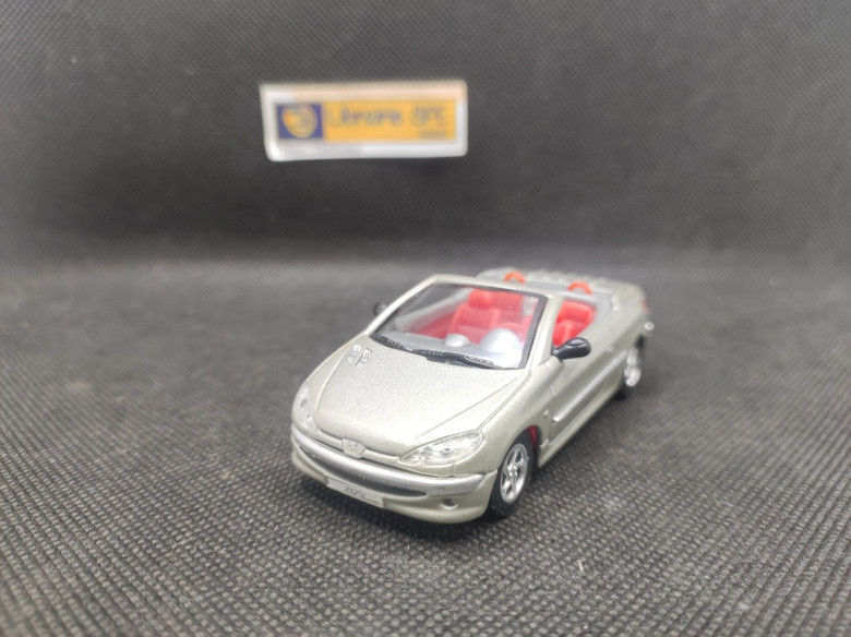 PEUGEOT 206 CC COUPE CABRIOLET OPEN - SOLIDO - N° 1559 - 1/43 | Peugeot 206 CC Coupé Cabriolet Open - 1559 |