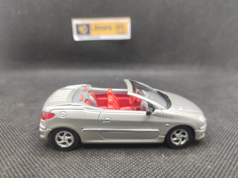 PEUGEOT 206 CC COUPE CABRIOLET OPEN - SOLIDO - N° 1559 - 1/43 | Peugeot 206 CC Coupé Cabriolet Open - 1559 |