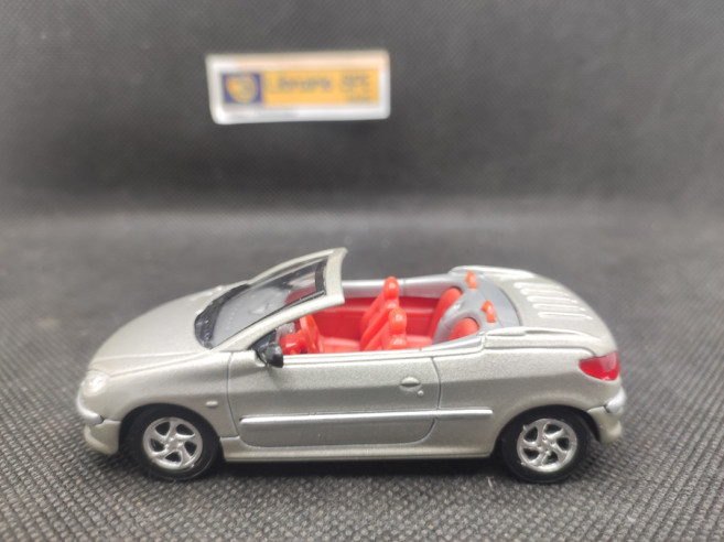 PEUGEOT 206 CC COUPE CABRIOLET OPEN - SOLIDO - N° 1559 - 1/43 | Peugeot 206 CC Coupé Cabriolet Open - 1559 |