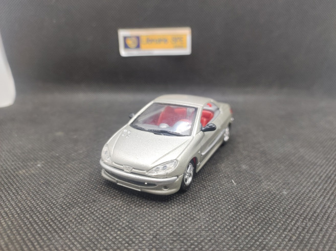 PEUGEOT 206 CC COUPE CABRIOLET - SOLIDO - N° 1559 - 1/43 | Peugeot 206 CC Coupé Cabriolet - 1559 |