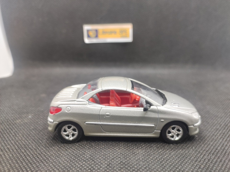 PEUGEOT 206 CC COUPE CABRIOLET - SOLIDO - N° 1559 - 1/43 | Peugeot 206 CC Coupé Cabriolet - 1559 |