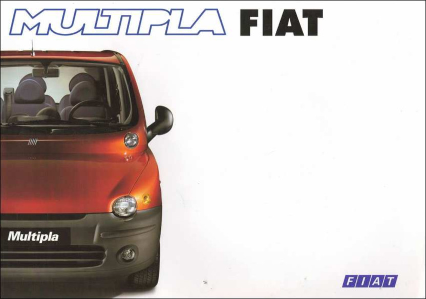 Brochure FIAT MULTIPLA (2000) Français | FIAT22 - 04.2.3287.38-S-12/99 |
