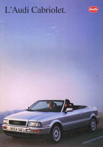Brochure AUDI CABRIOLET (1993) Français | AUDI113 - Ref: 220/1195.77.45 |