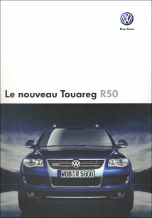 Brochure VOLKSWAGEN TOUAREG R50 (2007) Français | VW50 - Ref: 715.1196.47.46 |