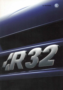 Catalogue VOLKSWAGEN GOLF R32 (2003) Français | VW52 - Ref: 02 277 |