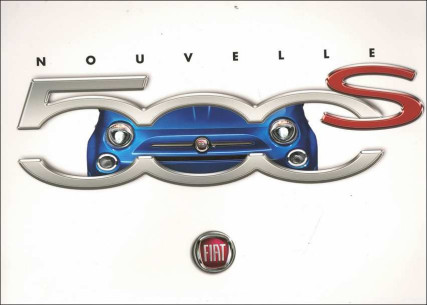 Brochure FIAT 500S (2016) Français | FIAT24 - Ref: 02.22.2847.38-S-05/2016 |