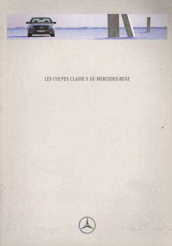 Catalogue MERCEDES CLASSE S COUPE (1994) Français | MER242 - Ref: VP/MKW 6701.0904.03-02/0294 |