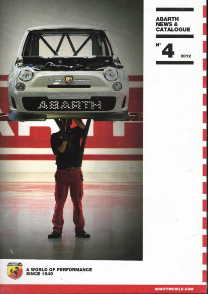 Catalogue ABARTH 500 / 595 / Punto (2012) Français | ABARTH12 - Ref: 02.8.1559.34-12/2012 |