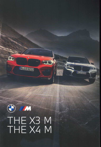 Catalogue BMW X3 M - X4 M (2020) Anglais | BMW195 - Ref: 4 11 015 117 36 1 2020 CB |