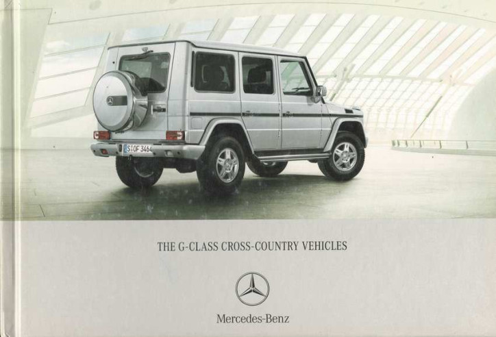 Catalogue MERCEDES CLASS G (2007) Anglais | MER244 - Ref: BC/MC 6701.1232.02-04/0207 |