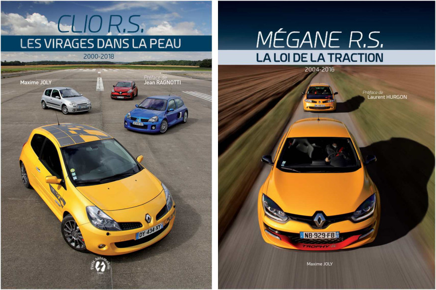 MÉGANE R.S 2004-2016 & CLIO R.S. 2000-2018 De Maxime JOLY | lot rs |