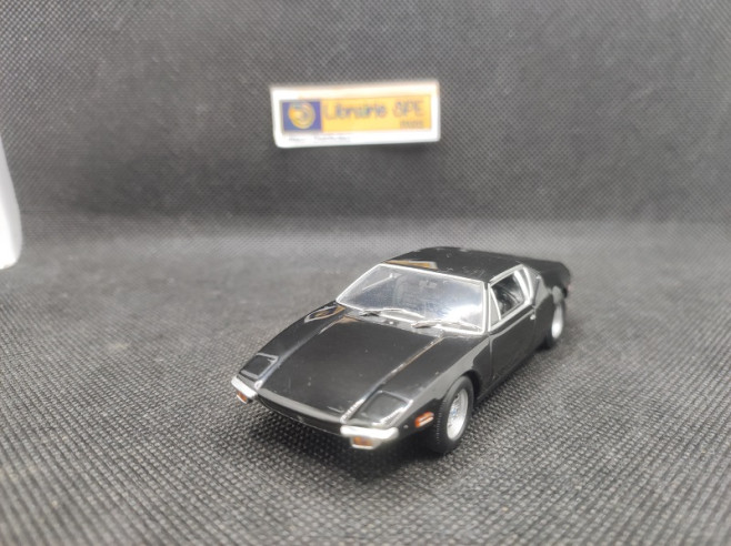 DE TOMASO PONTERA 1972 - MINICHAMPS - N° 1291 - 1/43 | De Tomaso Pontera Noir de 1972 - 1291 |