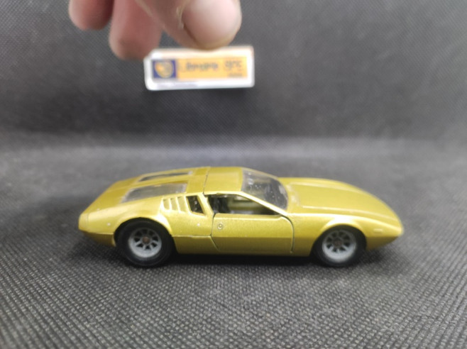 DE TOMASO MANGOUSTE BRONZE - SOLIDO - N° 166 - 1/43 | De Tomaso Mangouste Bronze - 166 |