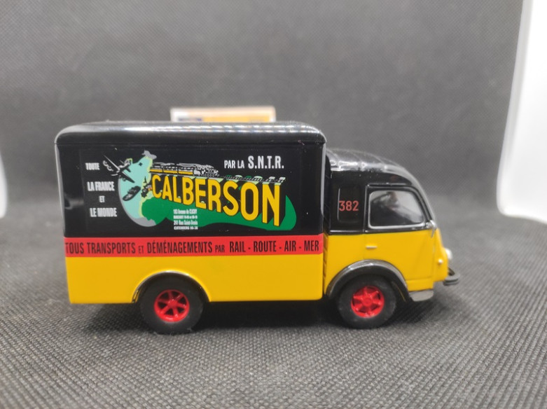 RENAULT GALION FOURGON TRANSPORT CALBERSON 1957 - IXO - N° 12 - 1/43 | Renault Galion Fourgon Transport Calberson - 12 |