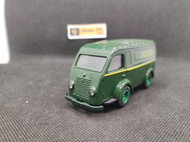 Ensemble Rallye Renault 1000 Kg + Remorque Portaflot + Dauphine - 1/43 - Fait Main